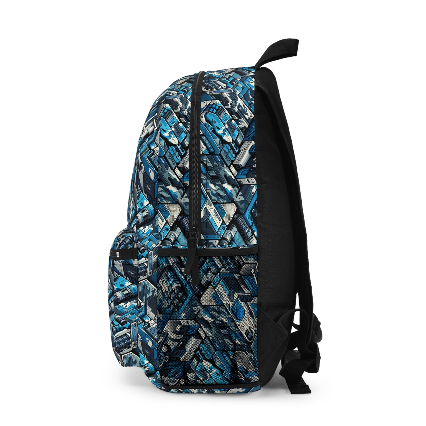 Tech Urban Camo Tech-Forward Streetwear With a Futuristic Military Edge Backpack - 8404 Design-51