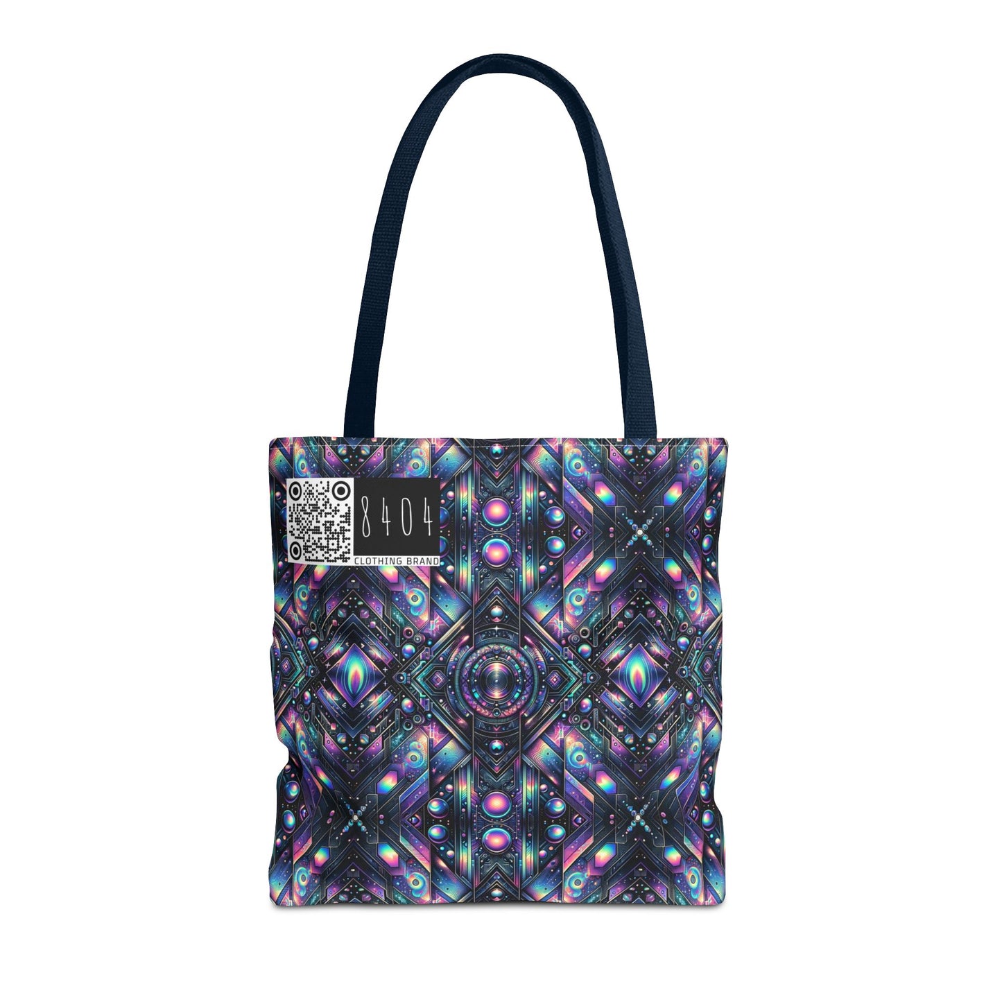 Galactic Hues Tech-Forward Cosmic Fusion Tote Bag - 8404 Design-58