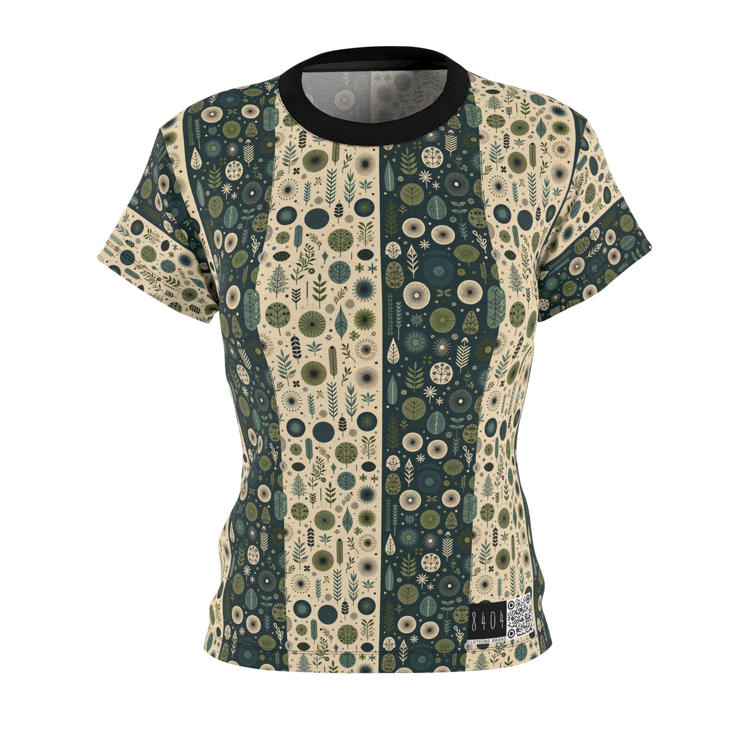 Sustainable Street Utility Sustainable Tech Streetwear Women's Cut & Sew Tee - 8404 Design-62