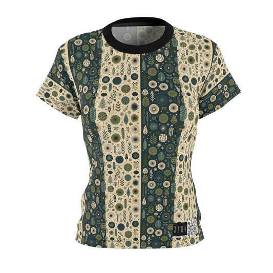 Sustainable Street Utility Sustainable Tech Streetwear Women's Cut & Sew Tee - 8404 Design-62