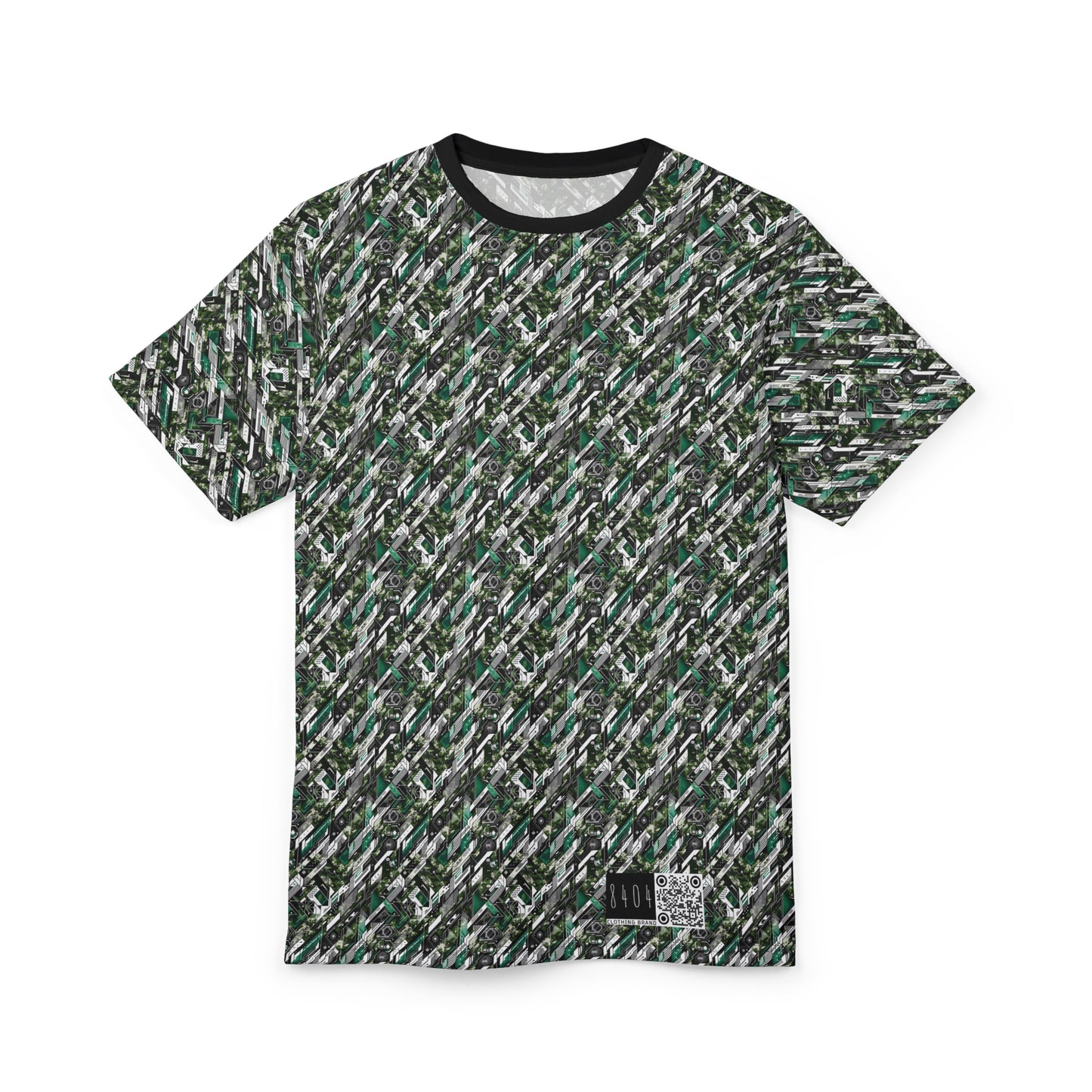 Tech Camo Fusion Tech-Forward Streetwear With a Futuristic Edge Unisex Cut & Sew Tee - 8404 Design-63