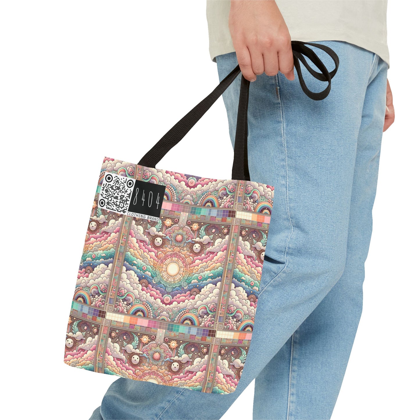 Digital Dreamland Whimsical and Nostalgic Streetwear With a Digital Twist Tote Bag - 8404 Design-56