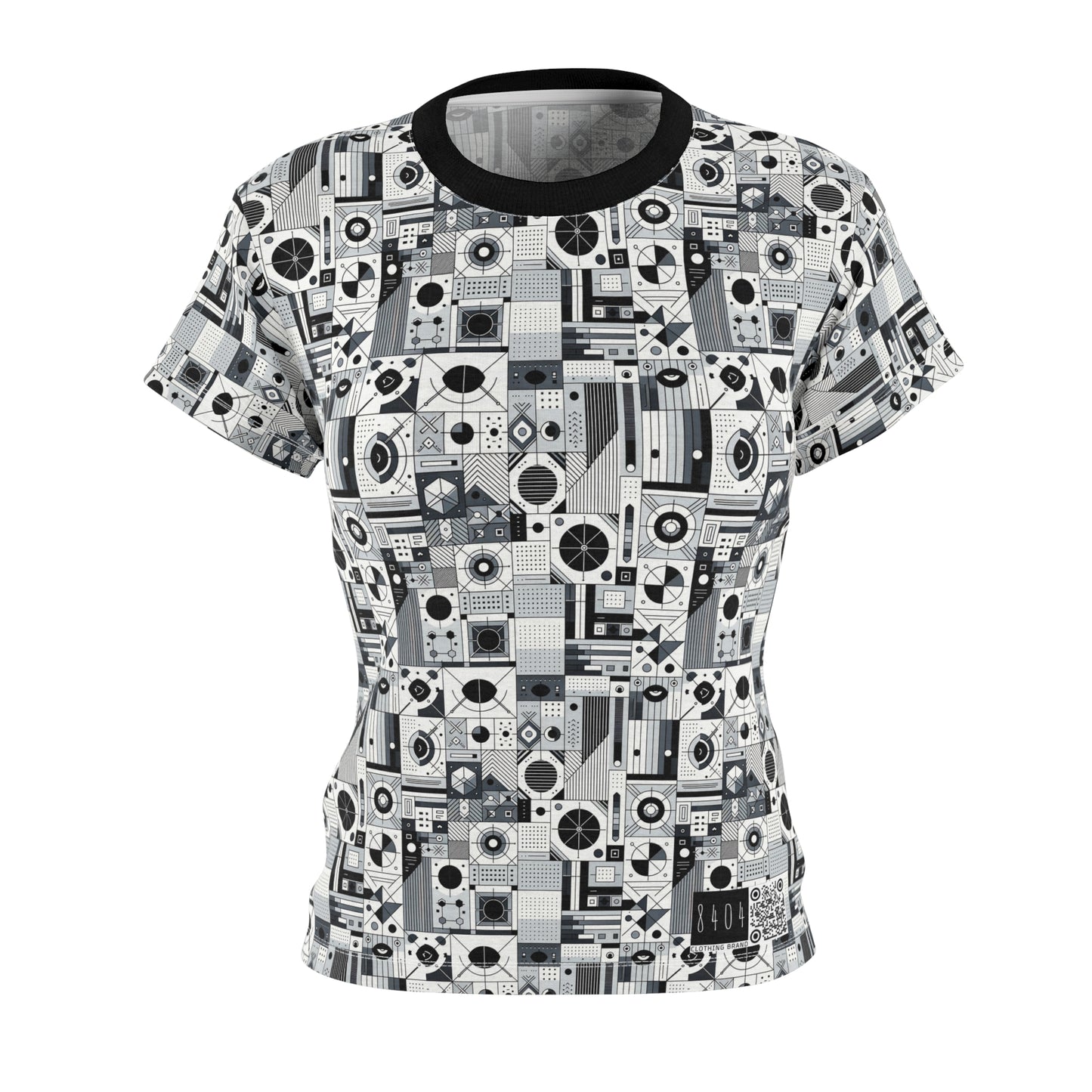 Digital Minimalism Minimalist Tech Women's Cut & Sew Tee - 8404 Design-65