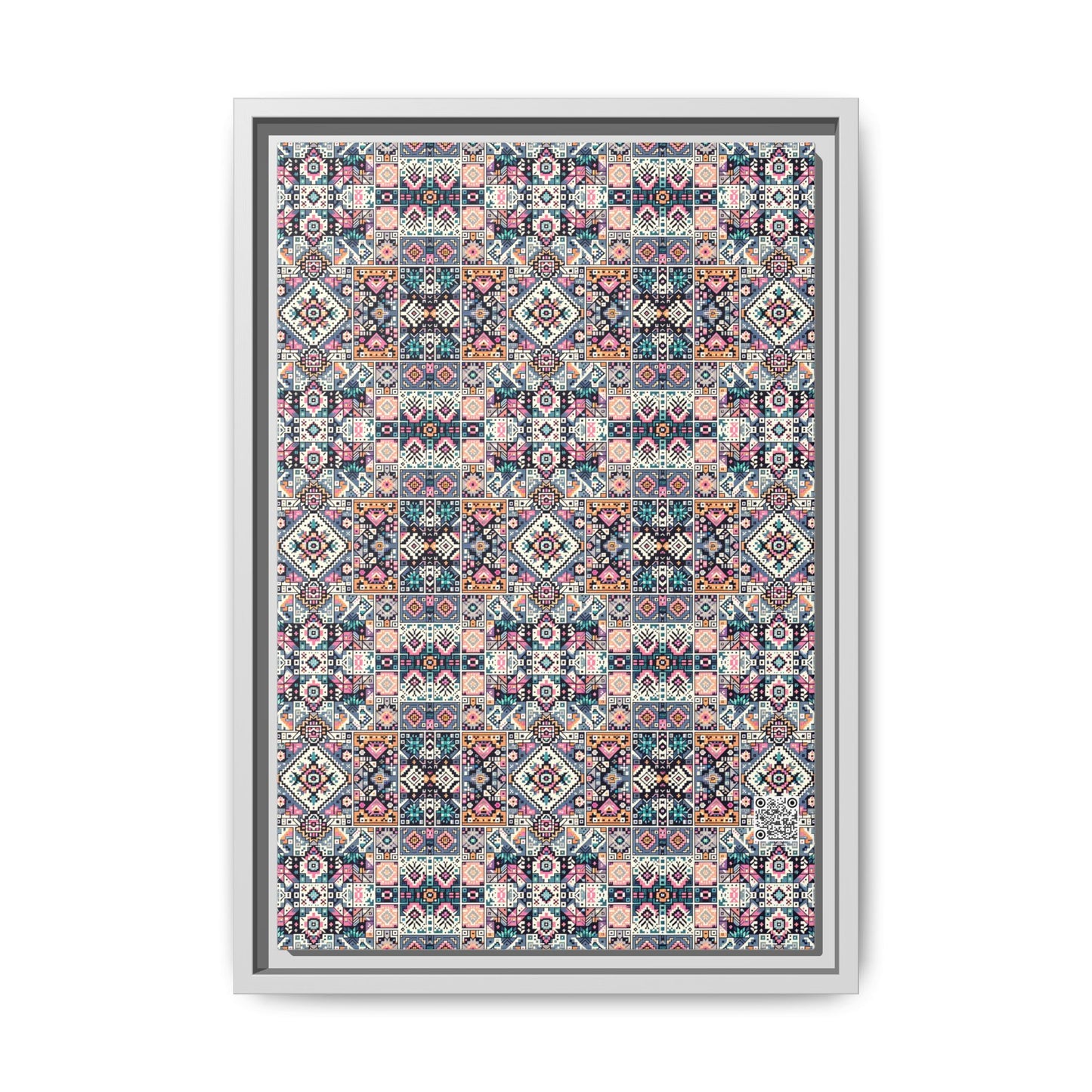 Matte Canvas, Framed (multi-Color) - 8404 Design-01