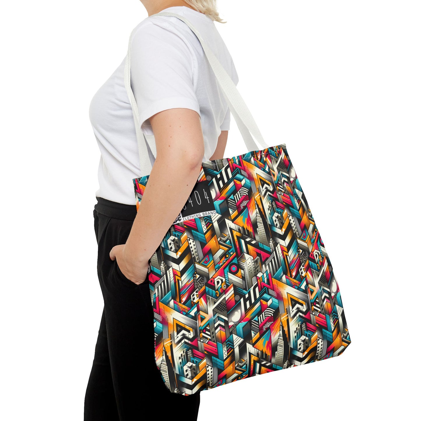 Graffiti Revival Urban Street Art Tote Bag - 8404 Design-62
