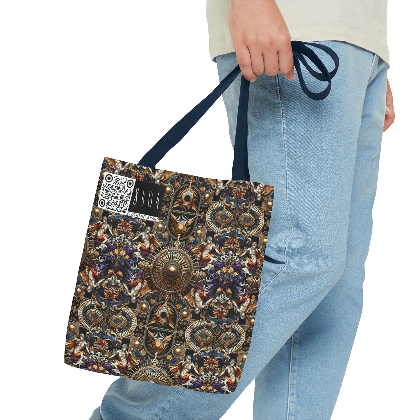 Digital Renaissance Luxurious Streetwear Inspired By Classical Art With a Modern Twist Tote Bag - 8404 Design-55