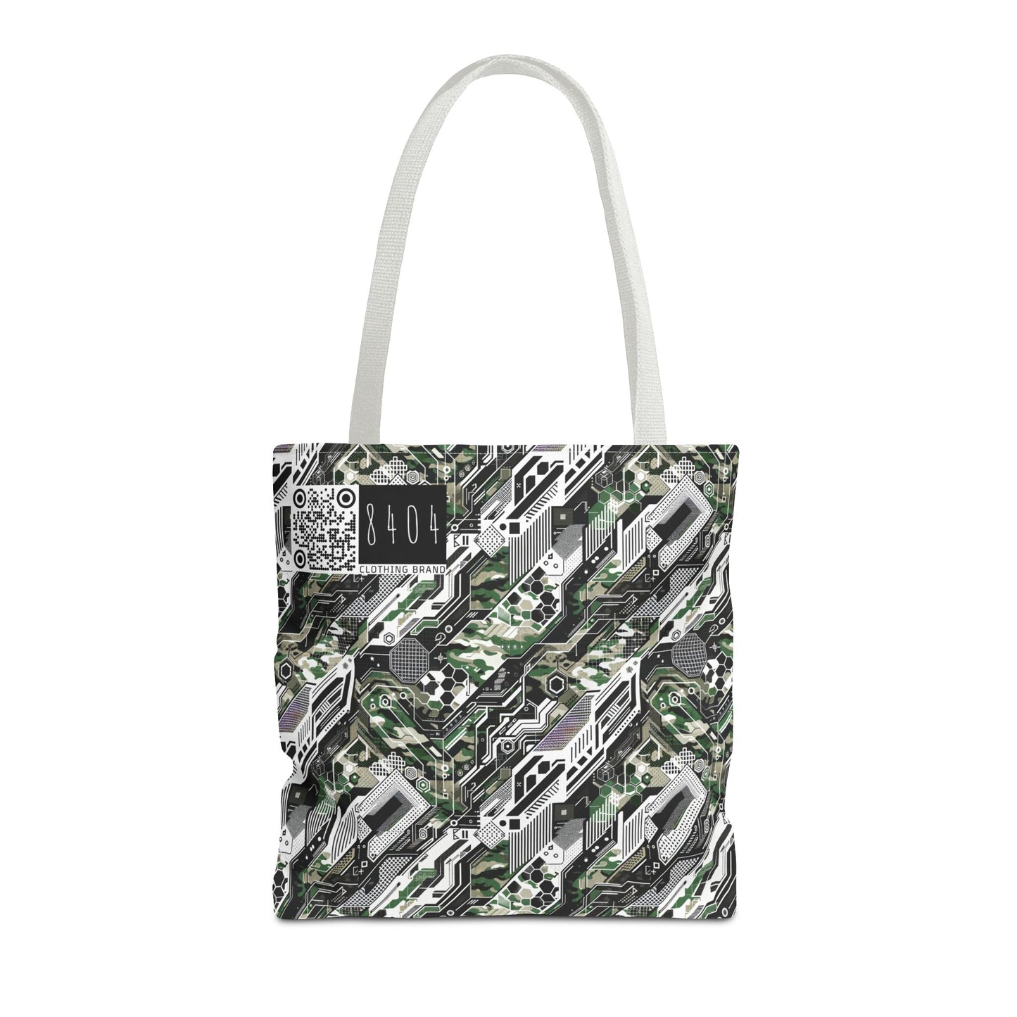 Tech Camo Fusion Tech-Forward Streetwear With a Futuristic Edge Tote Bag - 8404 Design-46