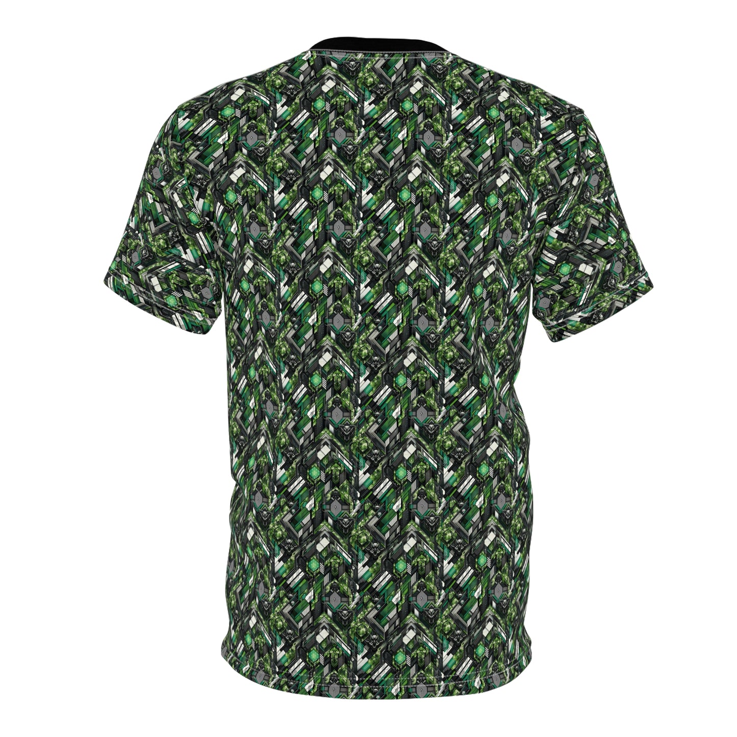 Tech Camo Fusion Tech-Forward Streetwear With a Futuristic Edge Unisex Cut & Sew Tee - 8404 Design-58
