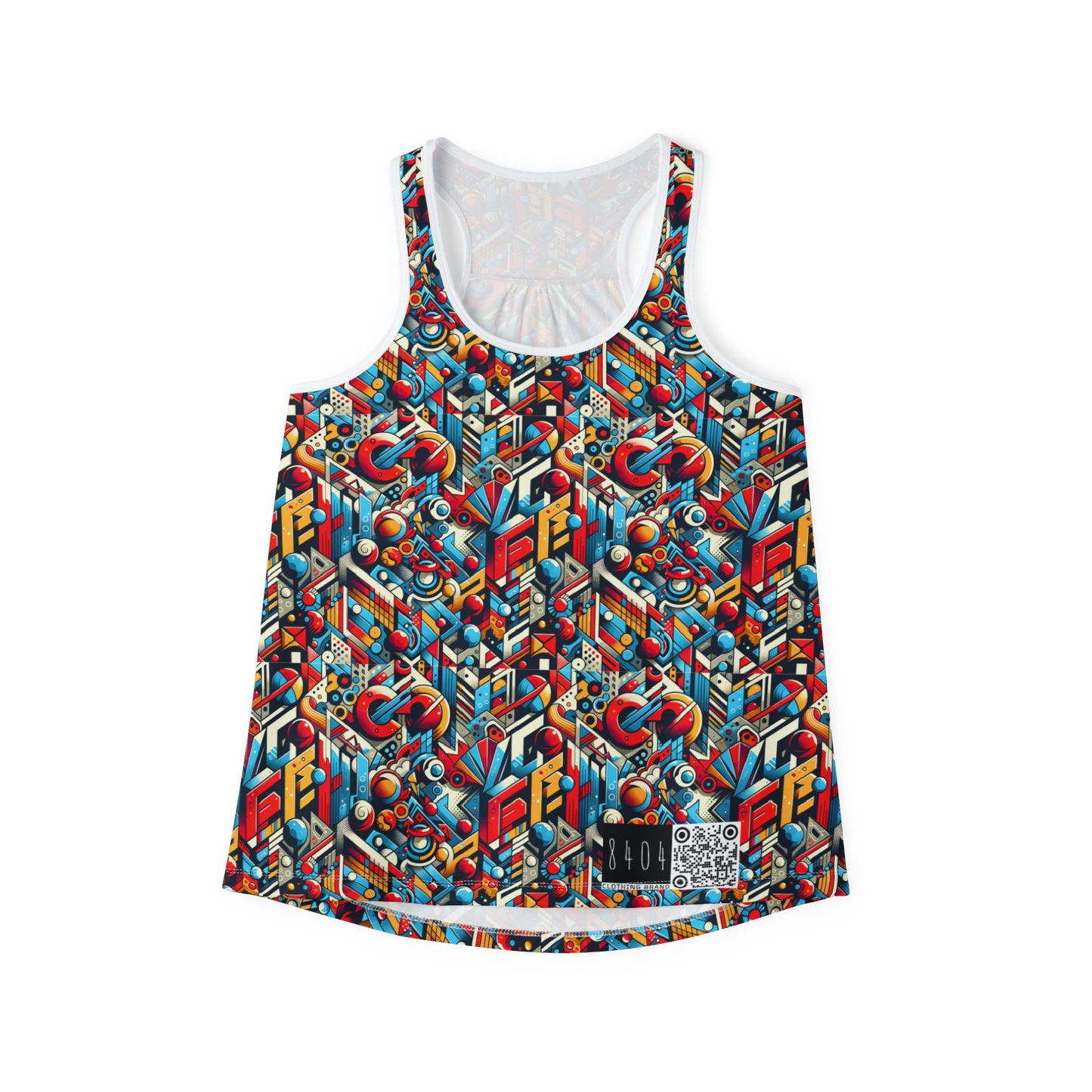 Neo-Traditional Street Art Modern Street Art Fusion Women's Tank Top - 8404 Design-67