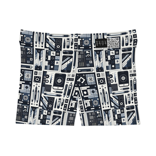 Minimalist Athleisure Minimalist Tech Women's Shorts - 8404 Design-60