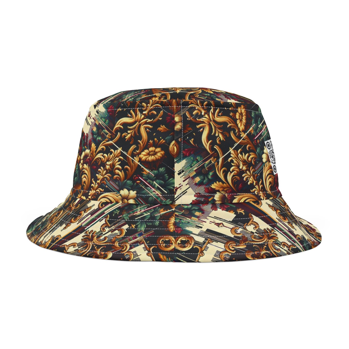 Digital Renaissance Modern Baroque Fusion Bucket Hat - 8404 Design-63