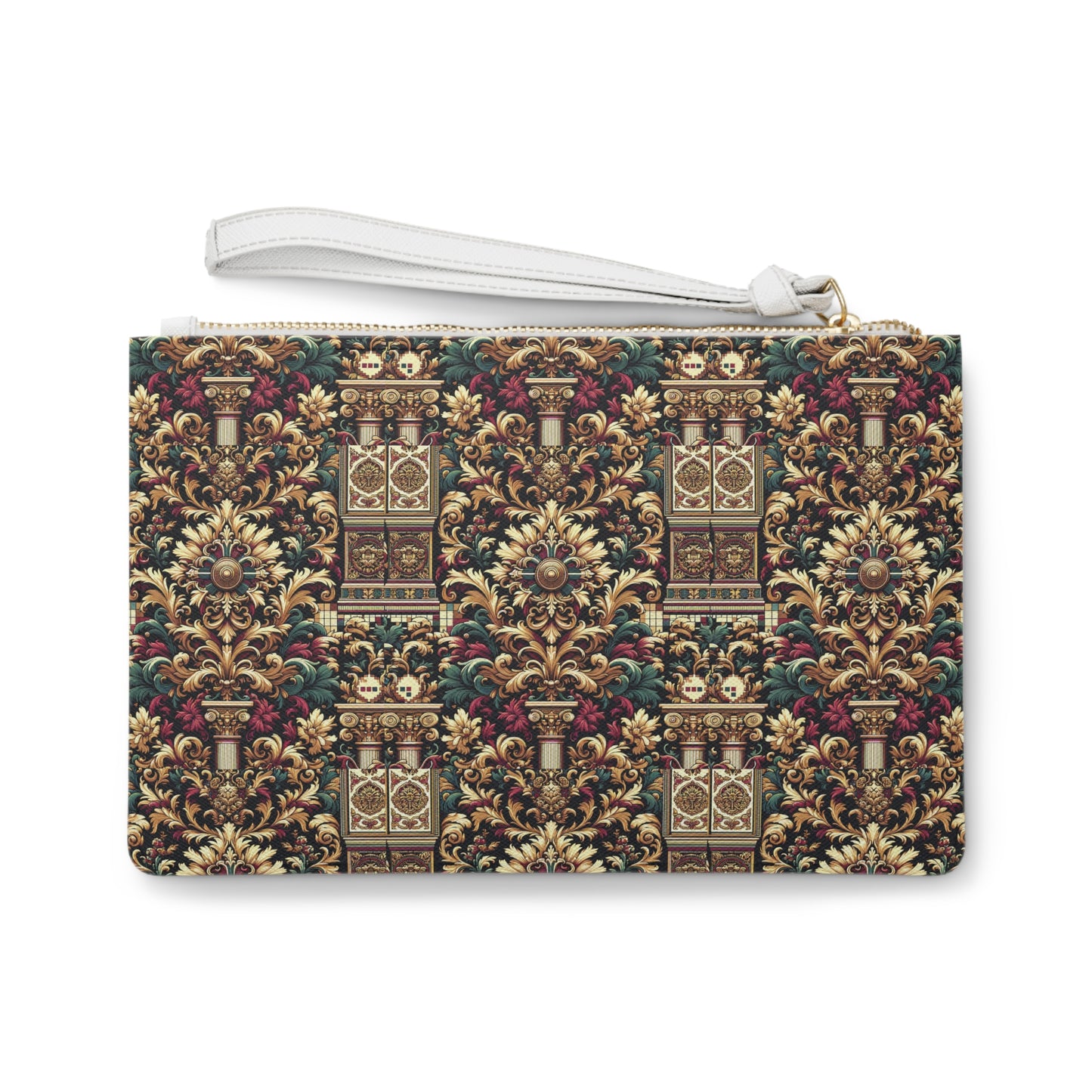 Digital Renaissance Modern Baroque Fusion Clutch Bag - 8404 Design-57
