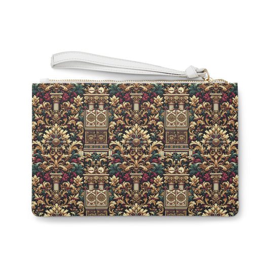 Digital Renaissance Modern Baroque Fusion Clutch Bag - 8404 Design-57
