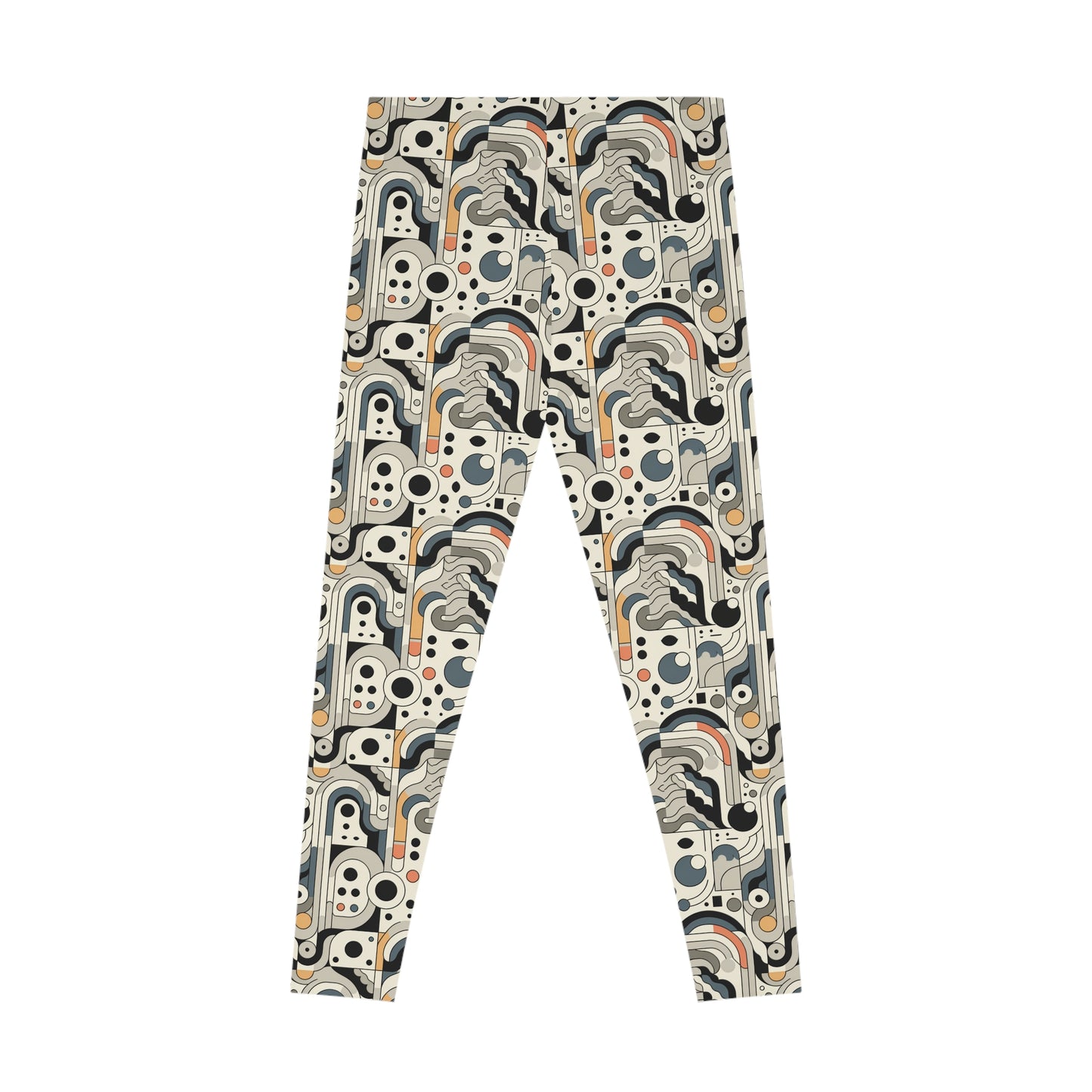 Modern Minimalism Minimalist Tech Stretch Leggings - 8404 Design-60