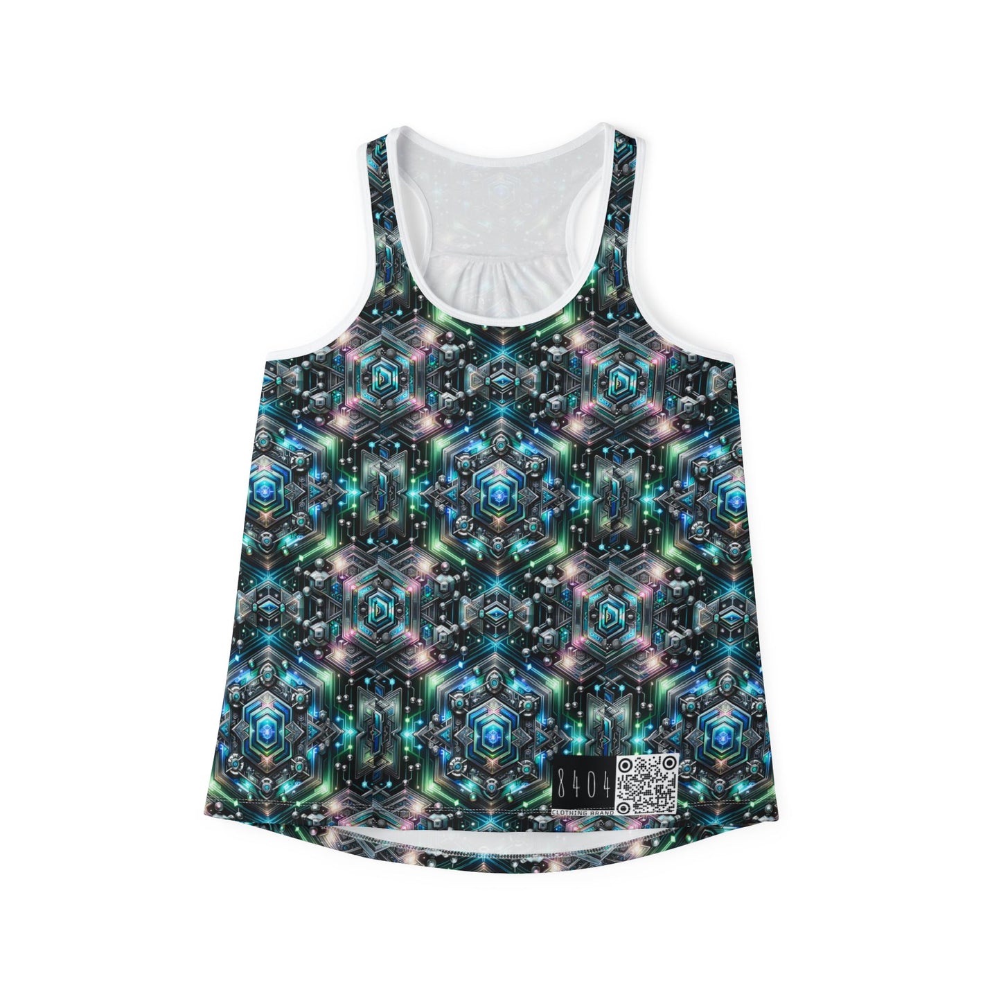 Tech-Infused Futurism Futuristic Tech Women's Tank Top - 8404 Design-63