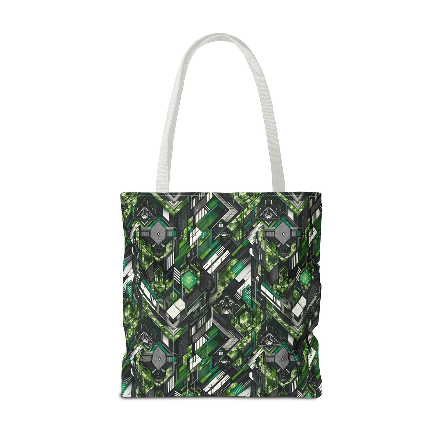 Tech Camo Fusion Tech-Forward Streetwear With a Futuristic Edge Tote Bag - 8404 Design-58
