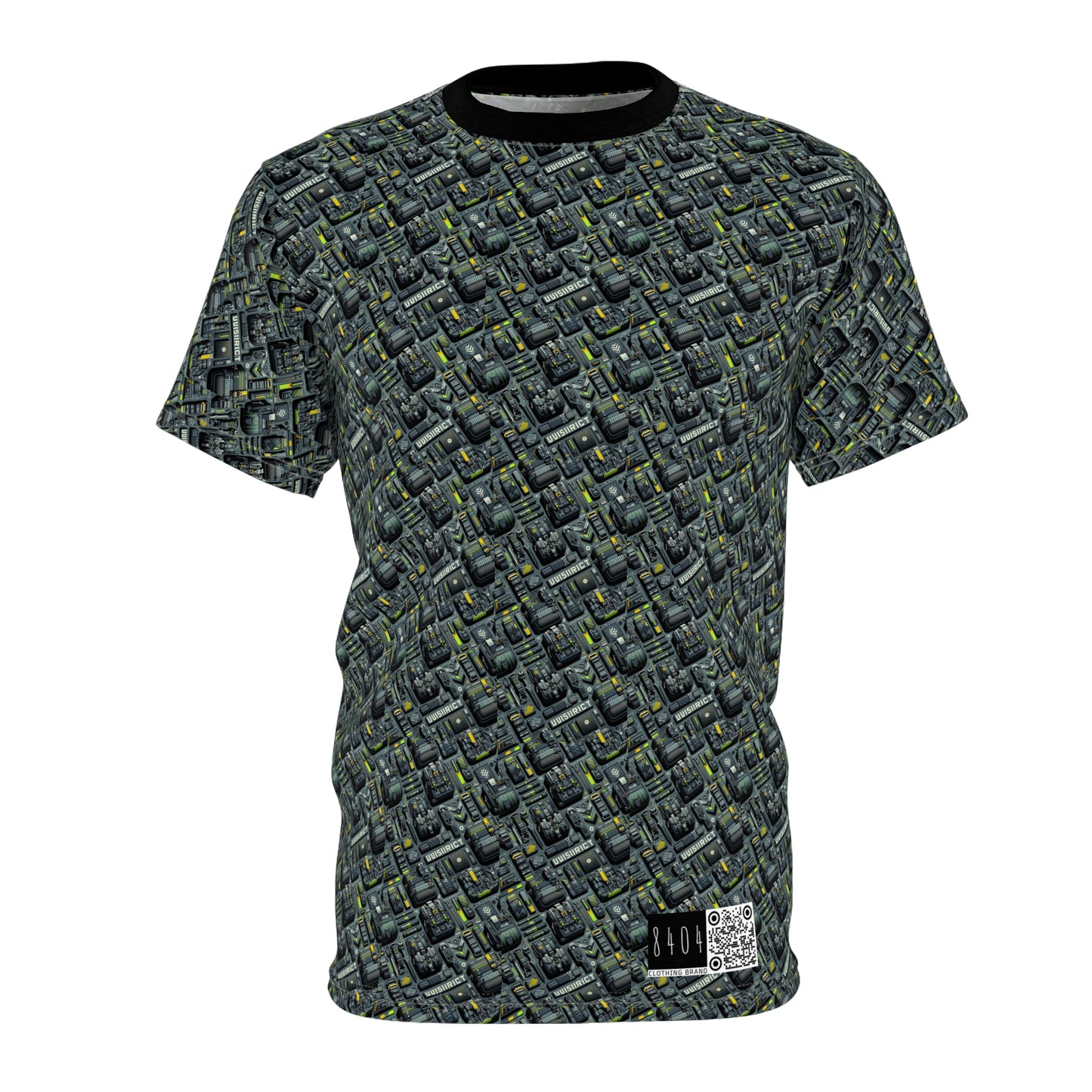 Tech Utility Streetwear Futuristic Tech-Forward Unisex Cut & Sew Tee - 8404 Design-47
