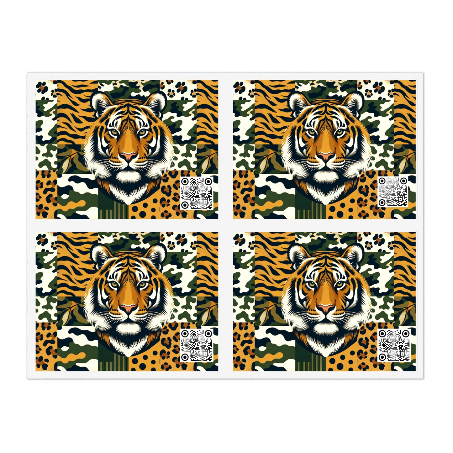 Streetwear Safari Urban Jungle Exploration Sticker Sheets - 8404 Design-64