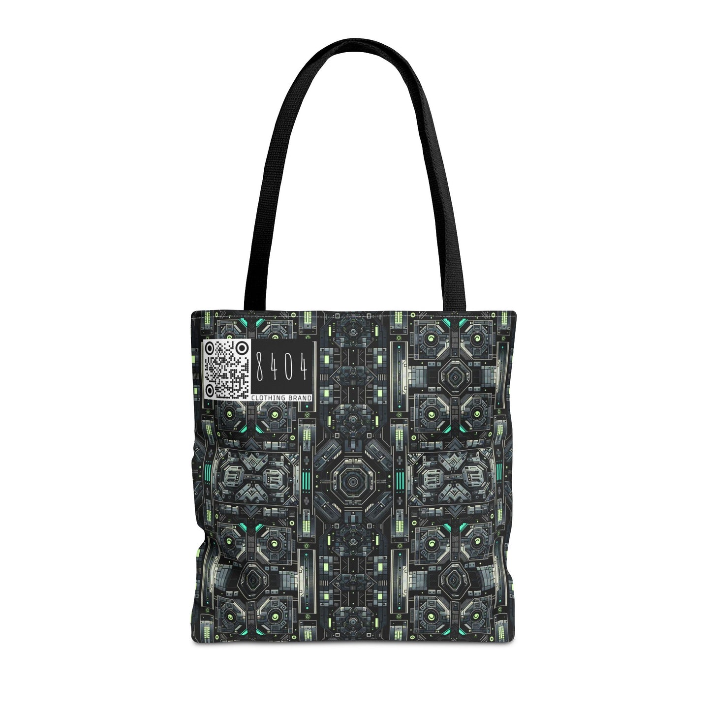 Tech Noir Tech-Forward Minimalism Tote Bag - 8404 Design-52