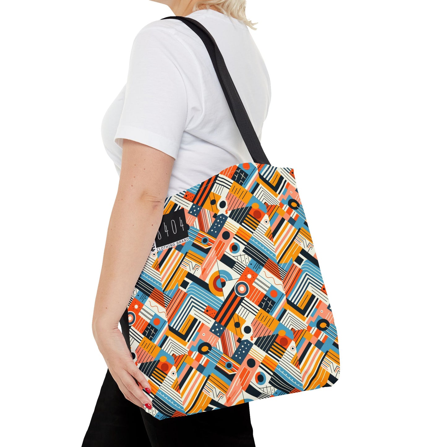 Abstract Graphic Art Modern Artistic Expression Tote Bag - 8404 Design-54