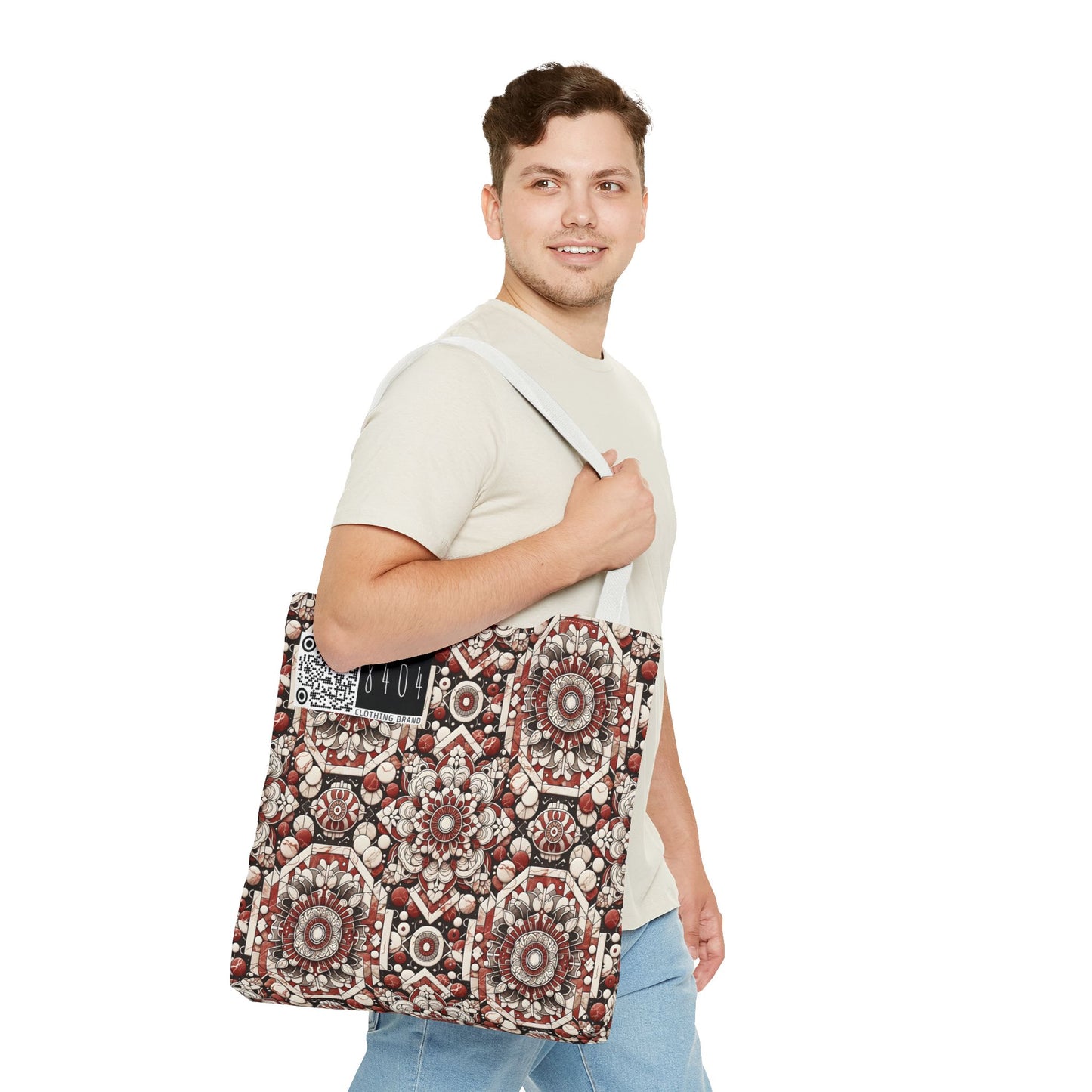 Neo Jomon Sculptural Aesthetics Artisanal Streetwear Tote Bag - 8404 Design-55