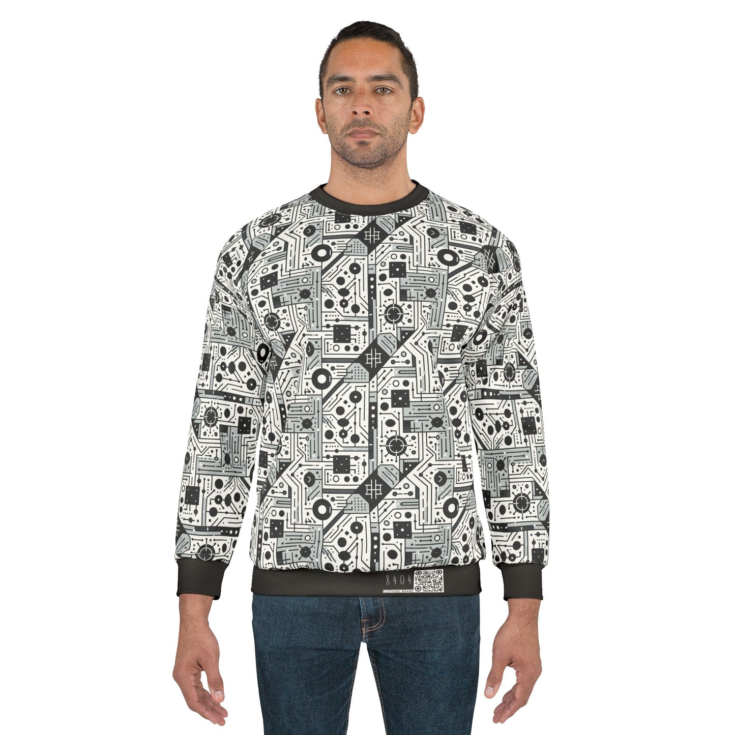 Digital Minimalism Minimalist Tech Sweatshirt - 8404 Design-48