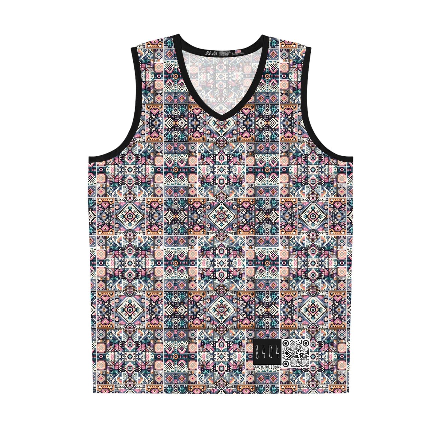 Digital Artisanal Fusion Digital Artisanal Basketball Jersey - 8404 Design-65
