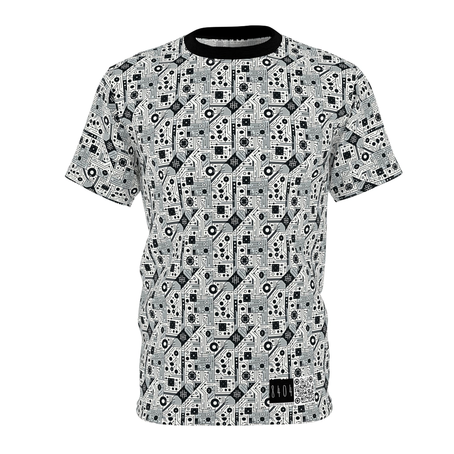 Digital Minimalism Minimalist Tech Unisex Cut & Sew Tee - 8404 Design-48