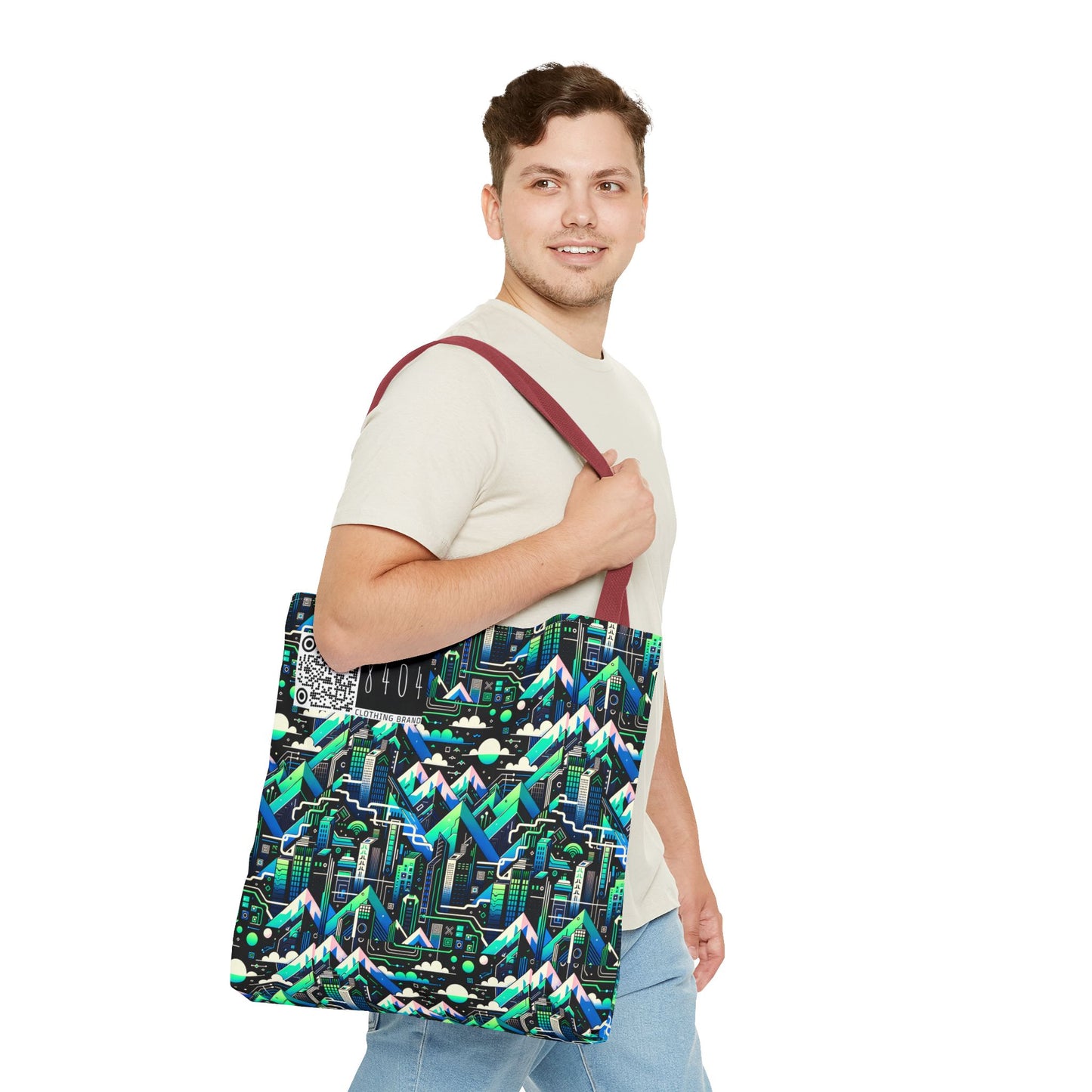 Digital Adventure Graphics Digital Explorer Tote Bag - 8404 Design-55
