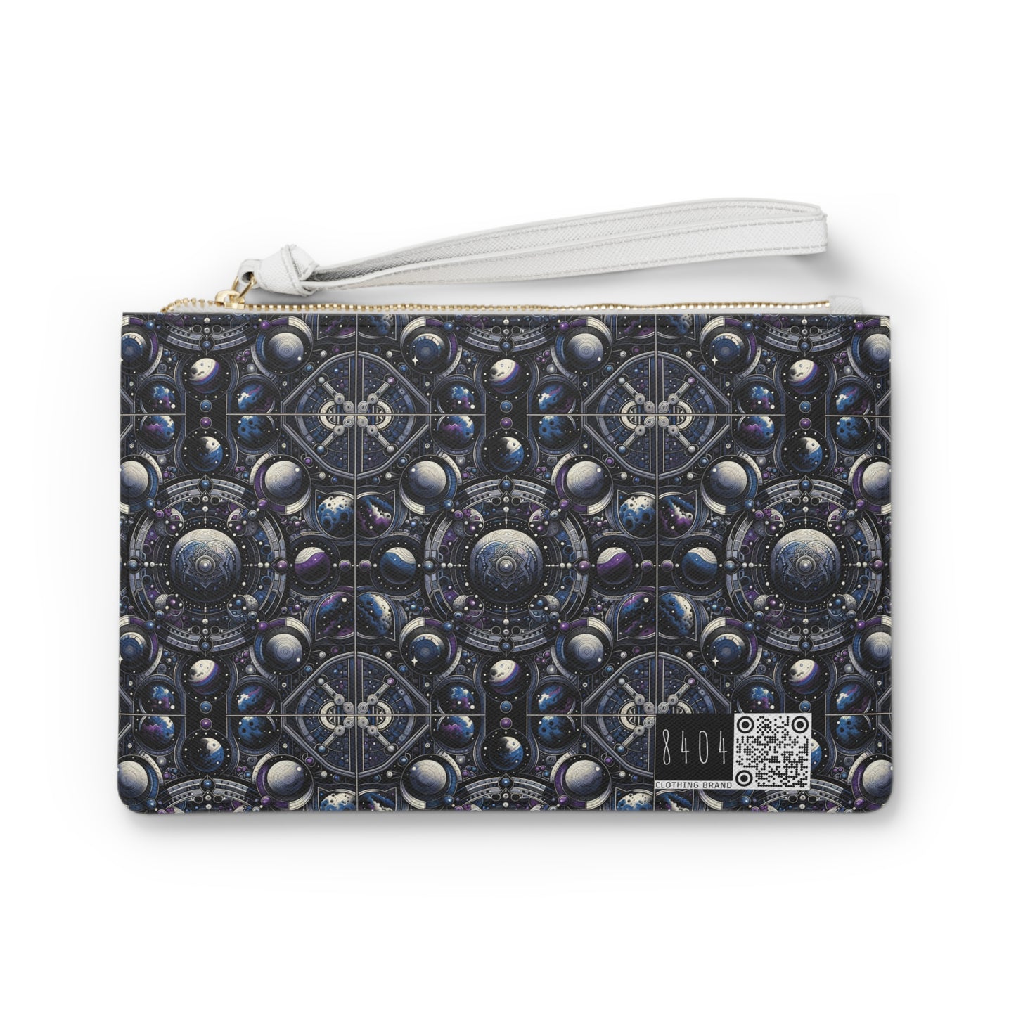 Tech Astronaut Tech-Forward Streetwear Meets Space Exploration Clutch Bag - 8404 Design-46