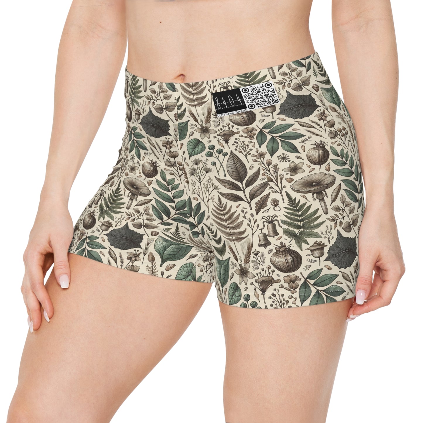 Sustainable Streetwear Modern Eco-Conscious Women's Shorts - 8404 Design-57