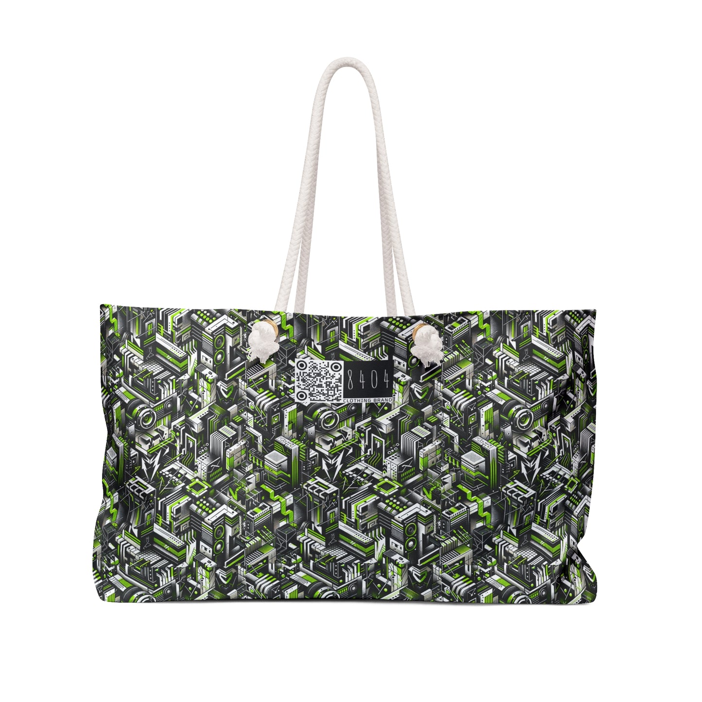 Graffiti Tech Fusion Bold Streetwear Fusion Weekender Bag - 8404 Design-53