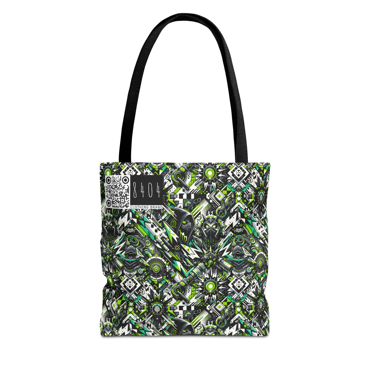 Graffiti Tech Fusion Bold Streetwear Fusion Tote Bag - 8404 Design-50