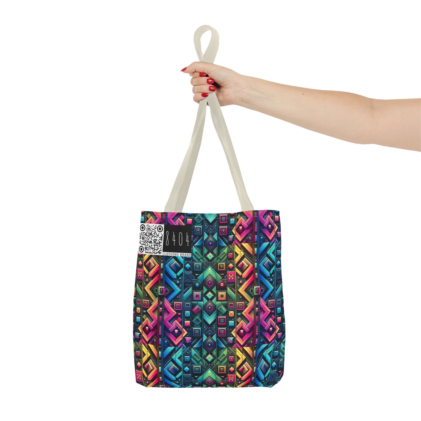 Tech-Inspired Graphics Cyberpunk Cool Tote Bag - 8404 Design-58