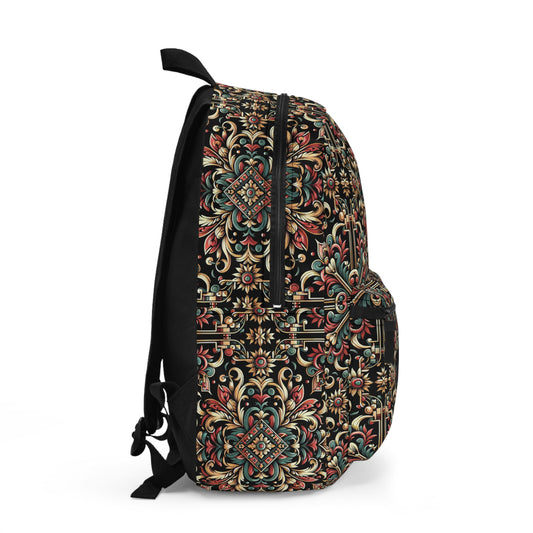 Streetwear Renaissance Artistic Clash of Old and New Backpack - 8404 Design-46