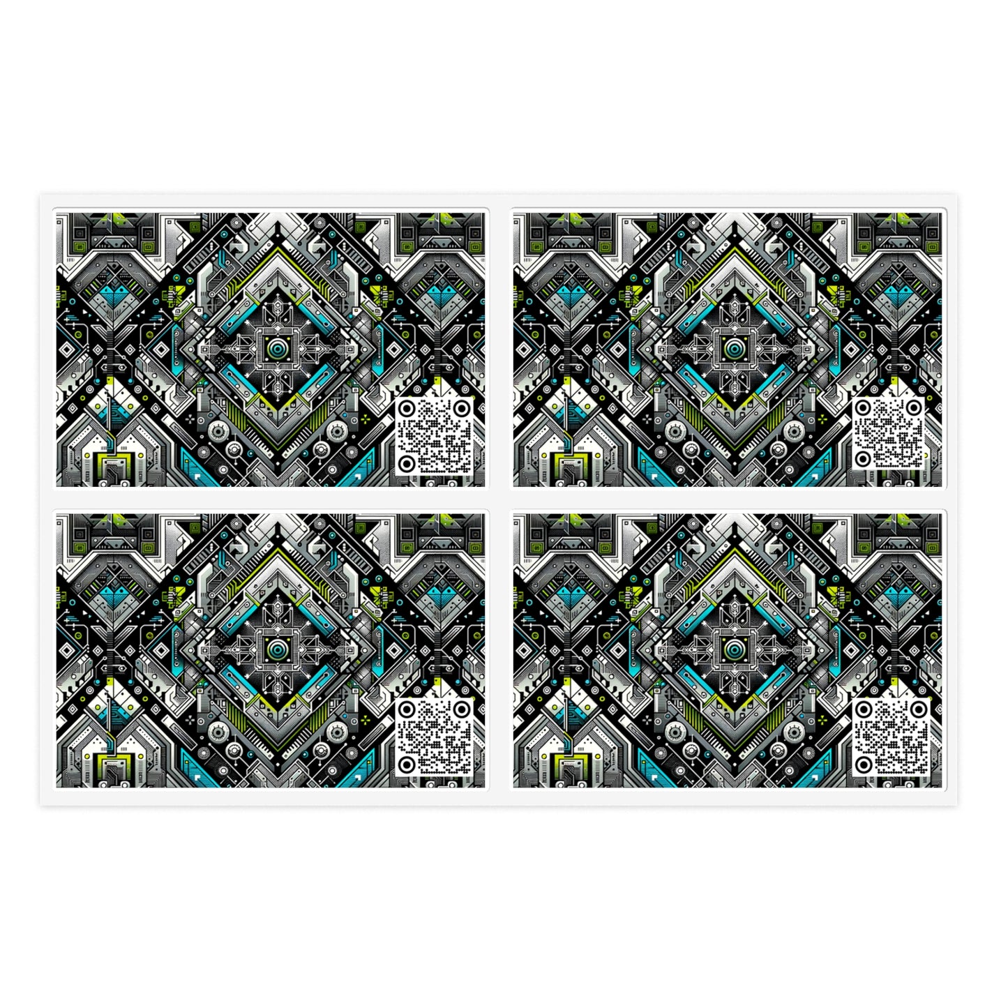 Sticker Sheets Future Tech