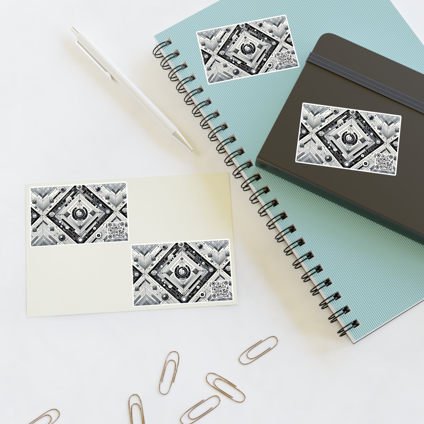 Tech Minimalism Minimalist Tech Sticker Sheets - 8404 Design-45