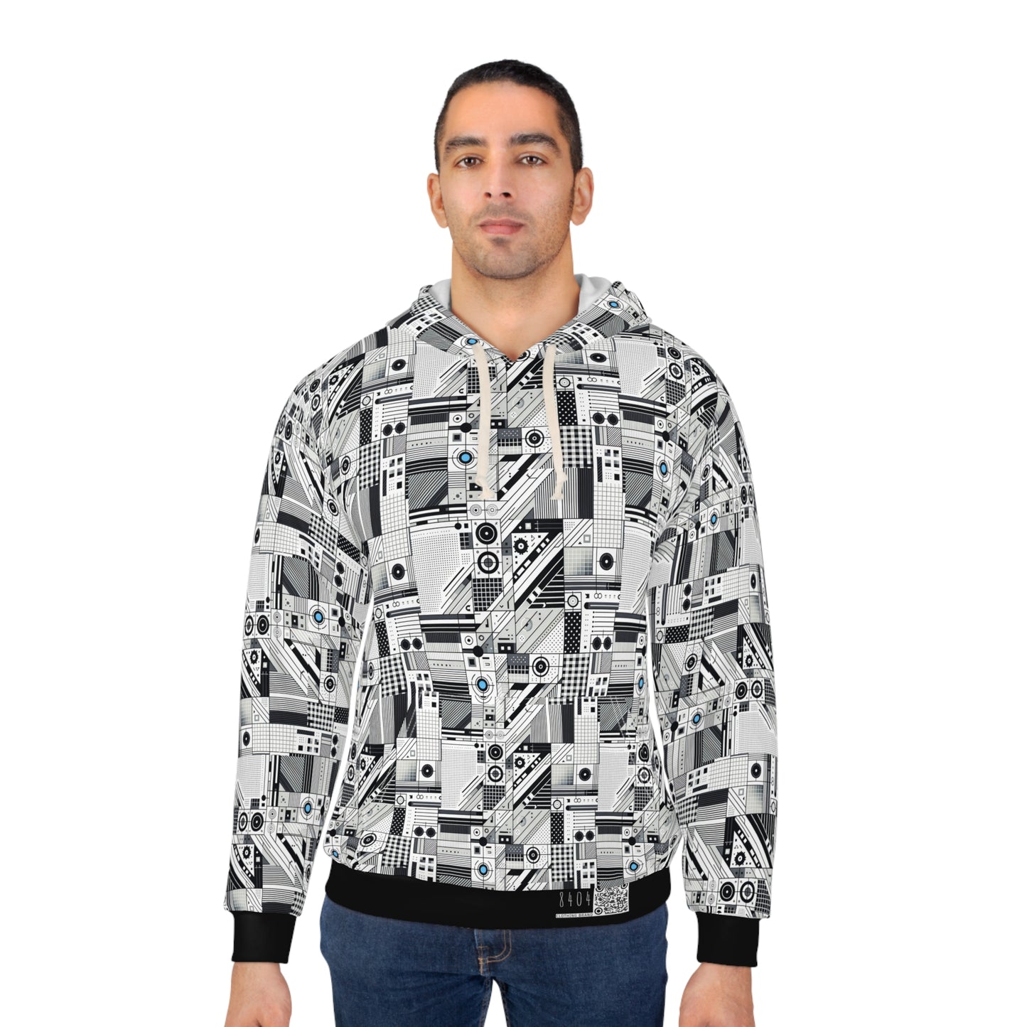 Digital Minimalism Minimalist Tech Pullover Hoodie - 8404 Design-52
