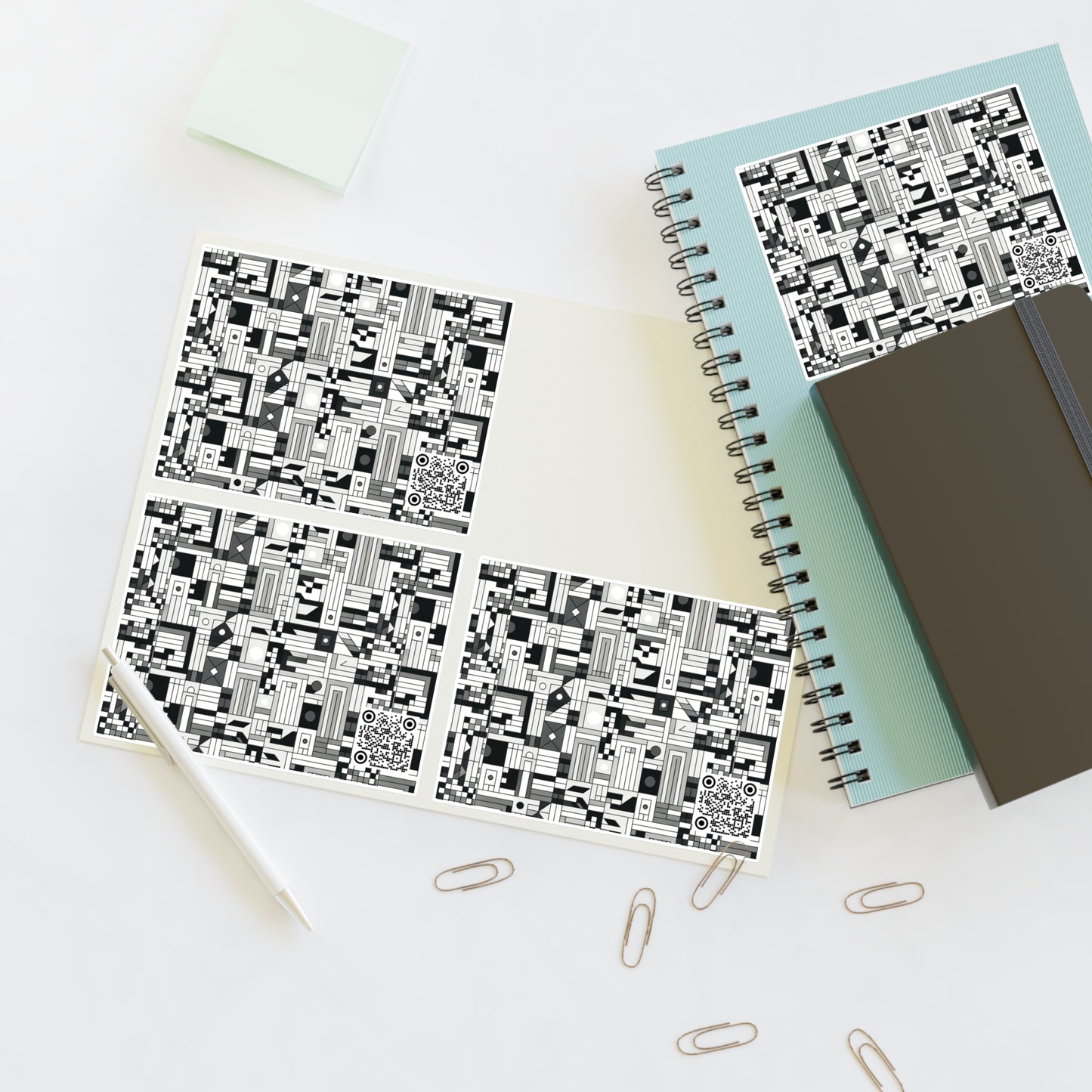 Digital Minimalism Minimalist Tech Sticker Sheets - 8404 Design-43