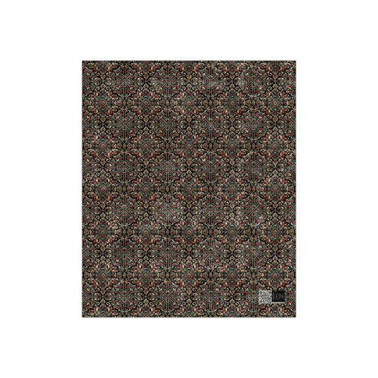 Streetwear Renaissance Artistic Clash of Old and New Crushed Velvet Blanket - 8404 Design-46