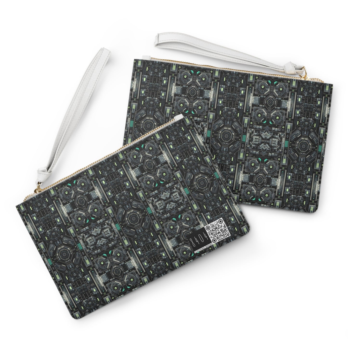 Tech Noir Tech-Forward Minimalism Clutch Bag - 8404 Design-52
