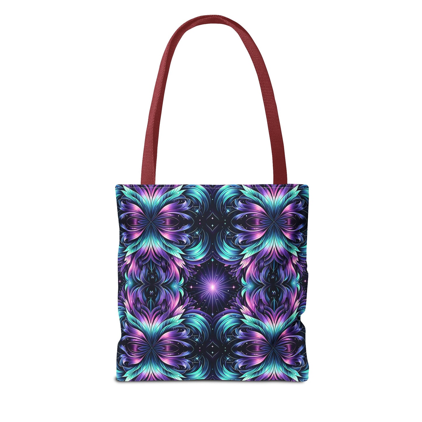 Iridescent Dream Futuristic Tech Tote Bag - 8404 Design-60