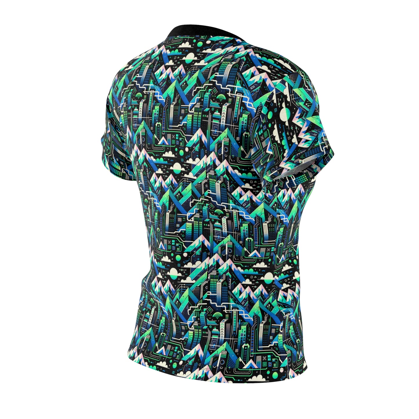 Digital Adventure Graphics Digital Explorer Women's Cut & Sew Tee - 8404 Design-55