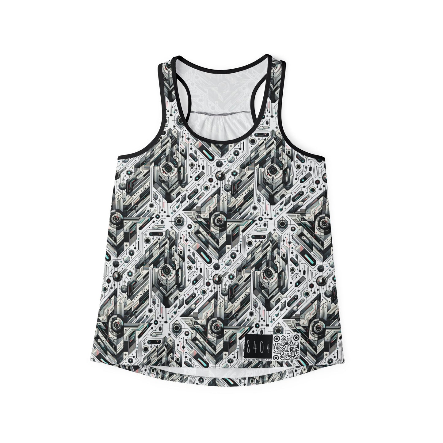 Tech-Infused Streetwear Tech-Forward Minimalism Women's Tank Top - 8404 Design-51