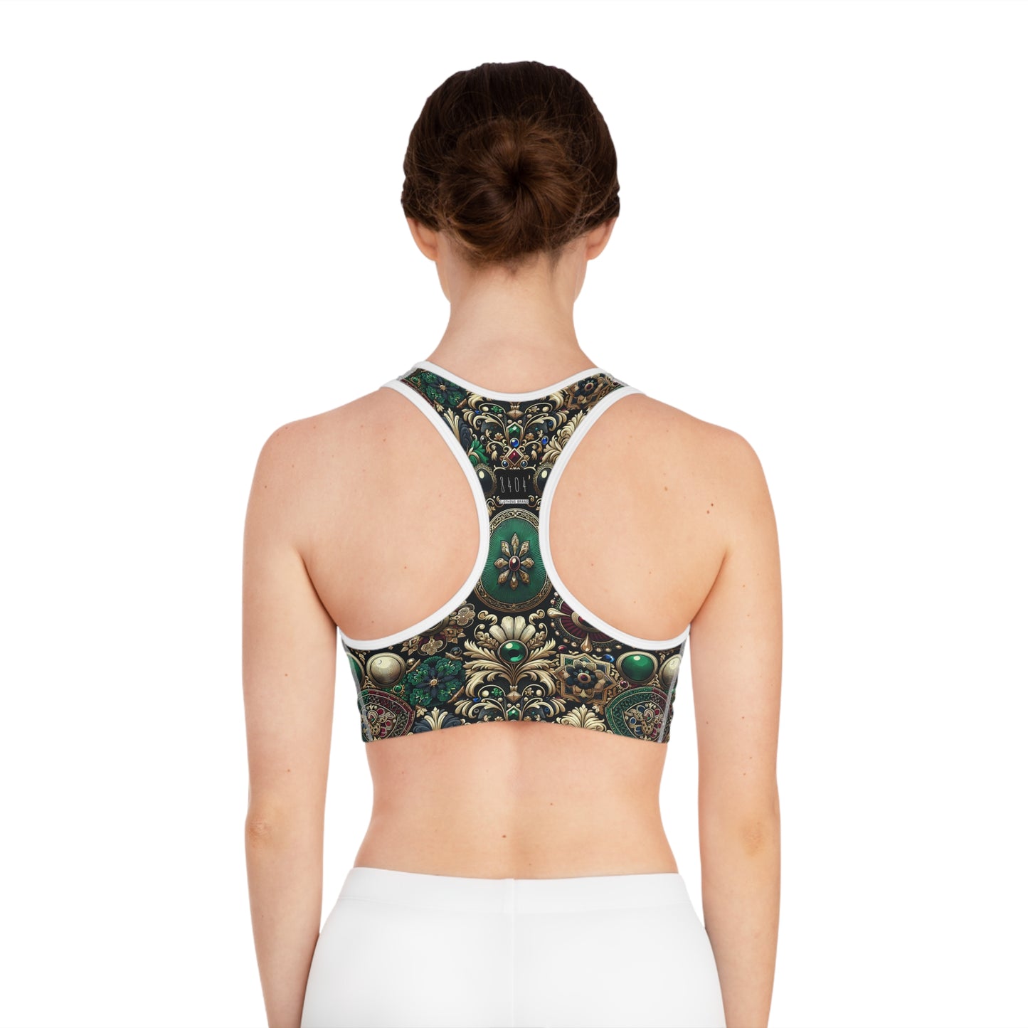 Neo-Dandyism Modern Dandy Streetwear Sports Bra - 8404 Design-54