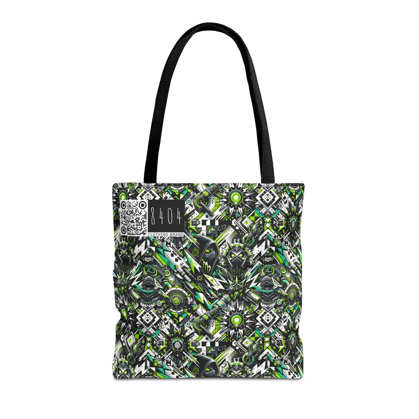 Graffiti Tech Fusion Bold Streetwear Fusion Tote Bag - 8404 Design-50