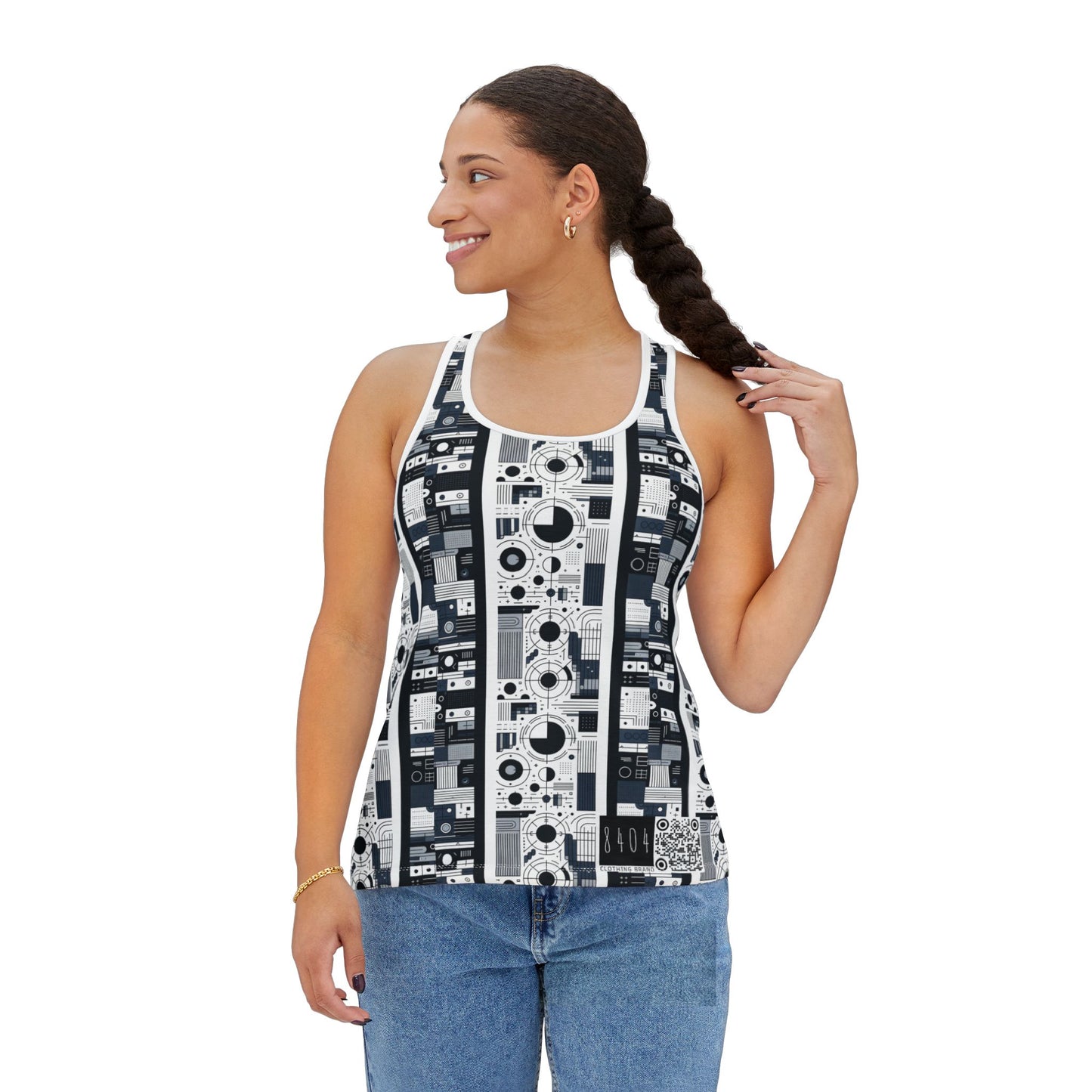 Minimalist Athleisure Minimalist Tech Women's Tank Top - 8404 Design-54