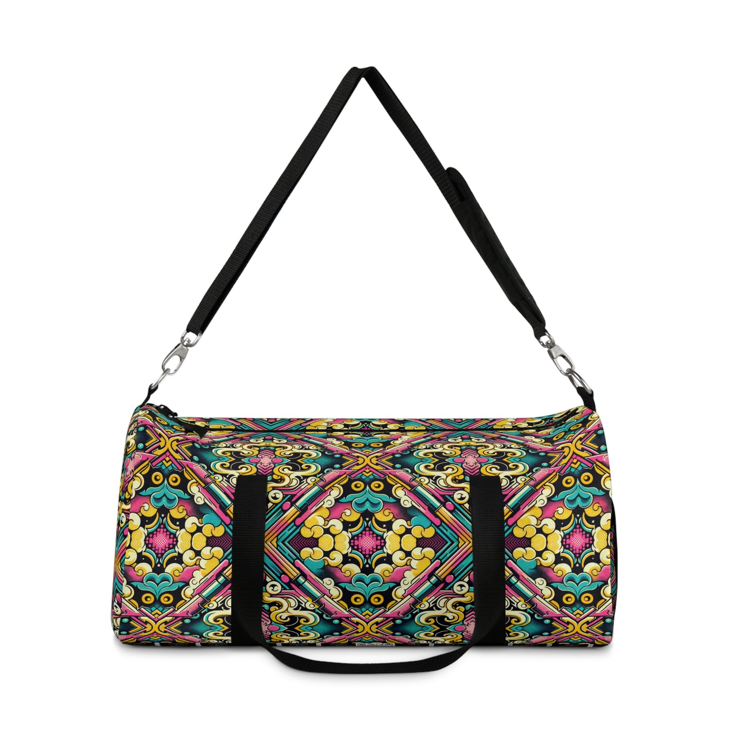 Neon Pop Art Revival Pop Culture Retro Duffel Bag - 8404 Design-59