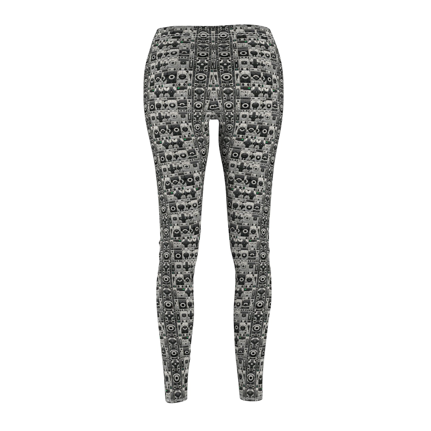 Tech Utility Aesthetics Tech-Forward Minimalism Women's Cut & Sew Casual Leggings - 8404 Design-60
