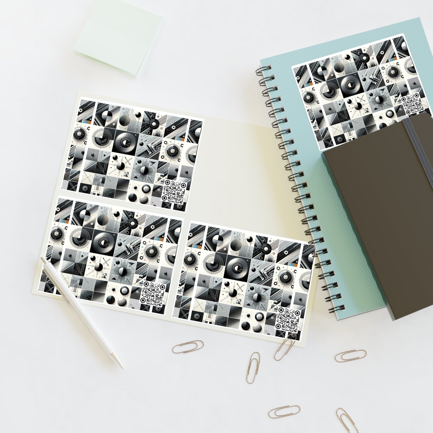 Digital Minimalism Minimalist Tech Sticker Sheets - 8404 Design-66